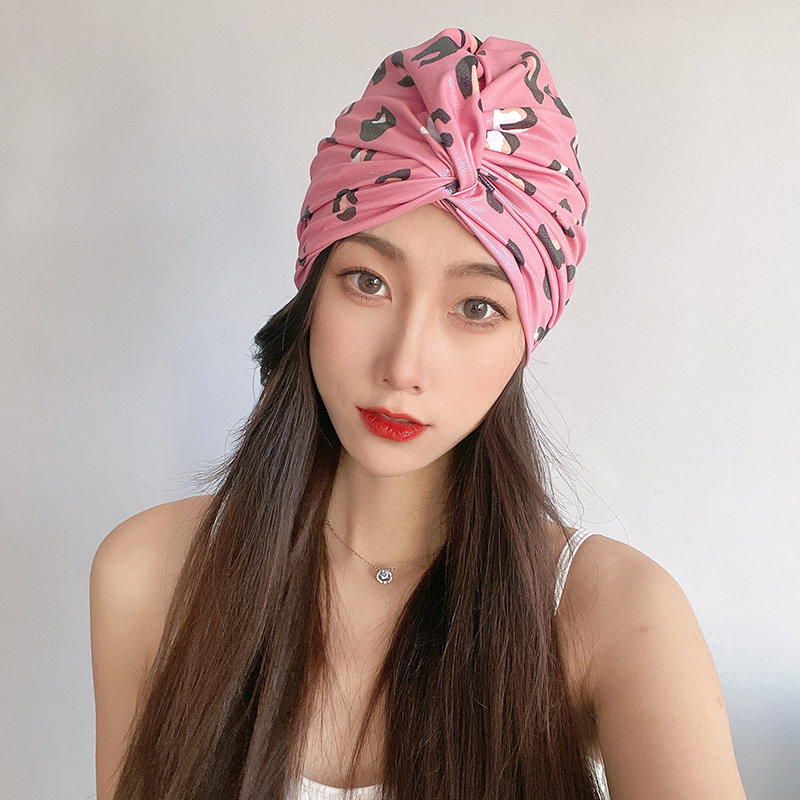 网红泳帽长发不勒头时尚尚显脸小成人女士护耳泳帽