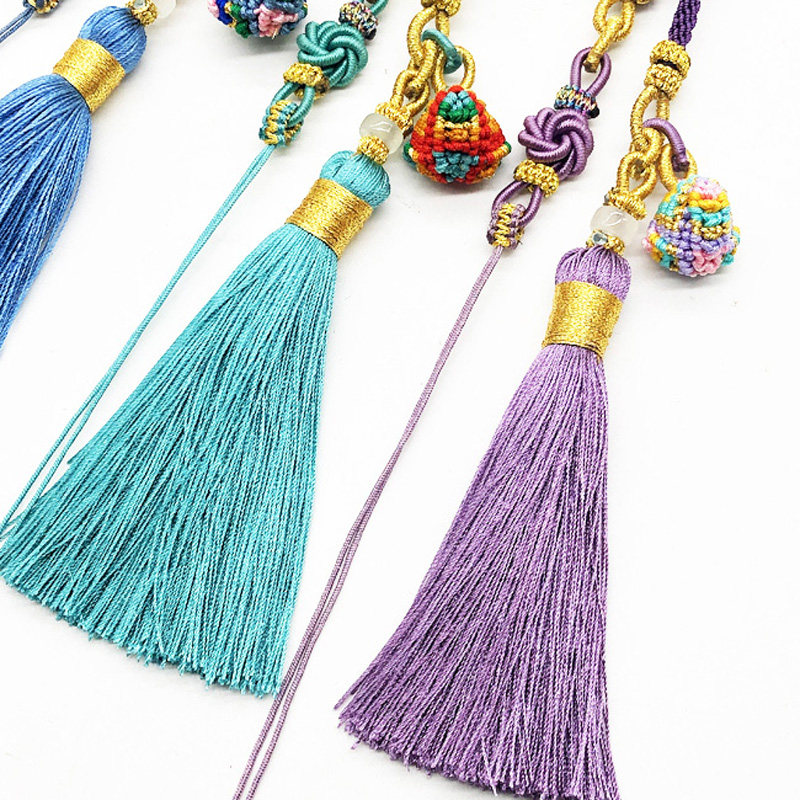 手工原创编织可调调节包包挂件手机粽子包挂千绳