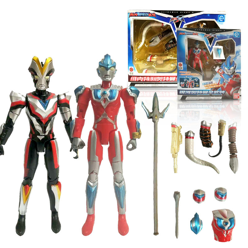 正版万代奥特曼银河欧布维克特利奥特武装可动机器人