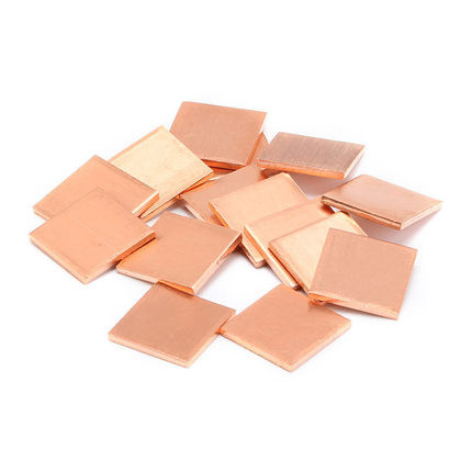 散热铜片笔记本电脑显卡cpu紫铜导热散热片规格集成电路(ic)