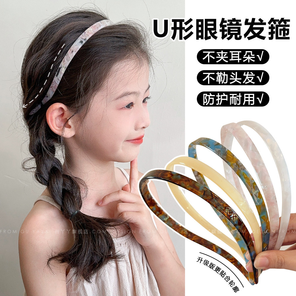 小女孩碎花u型发箍让宝宝更可爱