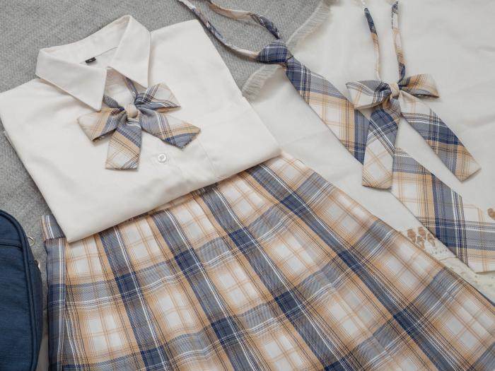 春日部浮金二版现货原创正统jk制服半身裙