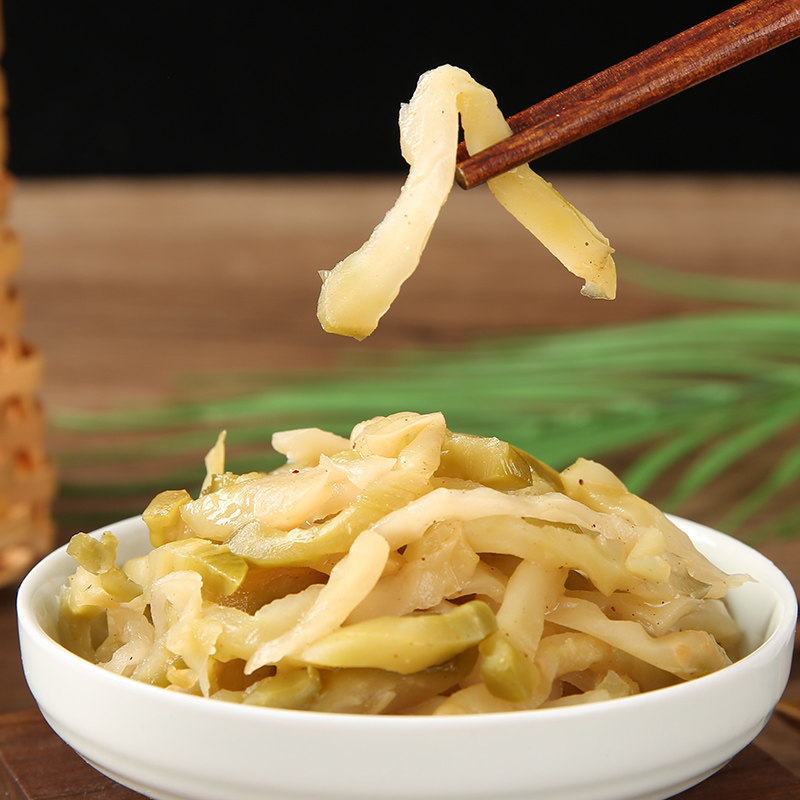 涪陵榨菜原味榨菜丝小包装80g*20袋清淡榨菜咸菜开胃下饭菜