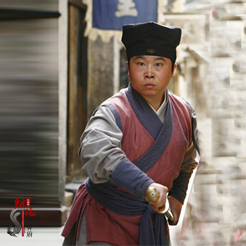 武林外传同款古装秀才燕小六捕快同款古装古装群演古装店小二古装