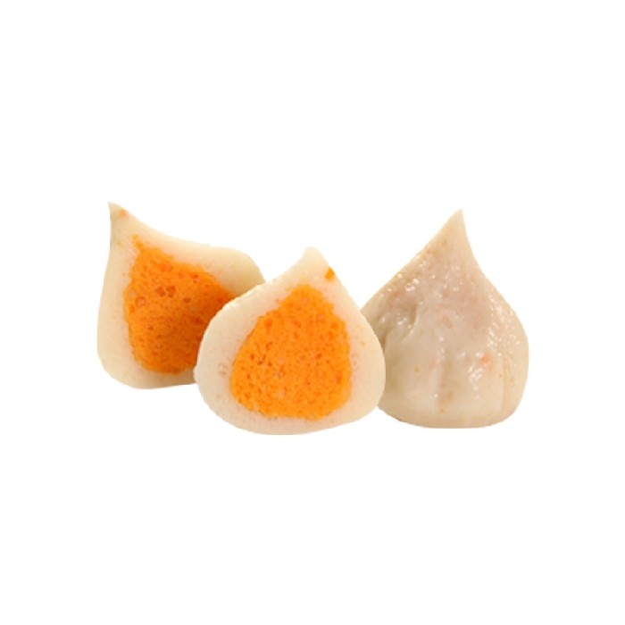 蟹籽包160g蟹黄包蟹籽丸台湾风味鱼丸海鲜丸子豆捞火锅关东煮