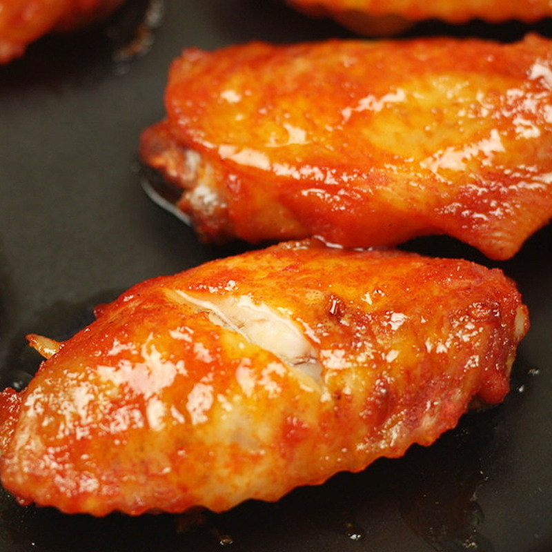 嘉吉翅中1kg生鲜冷冻半成品烤翅油炸冰冻奥尔良生鸡肉
