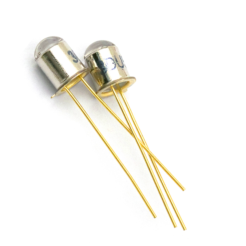 三极管光敏两脚3du5c晶体管2脚金属封装三极管