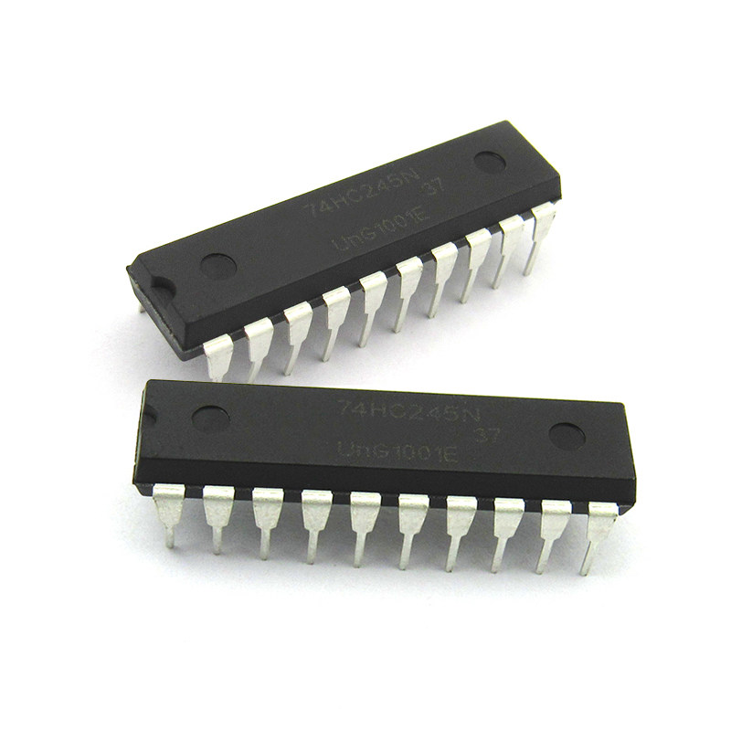 icwgsd芯片74hc245n集成电路dip2个芯片