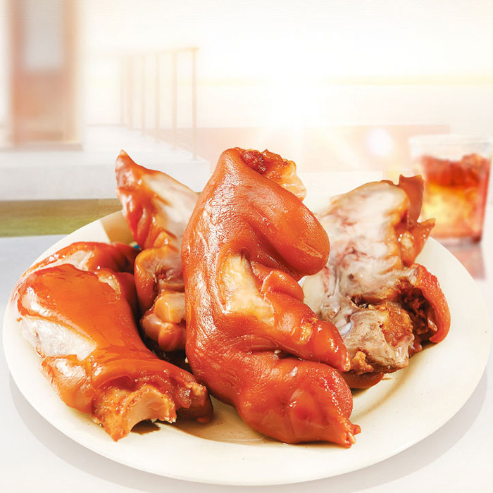 久久丫卤香猪蹄500g酱香猪肘子蹄膀猪脚猪爪猪肉类卤味休闲零食品