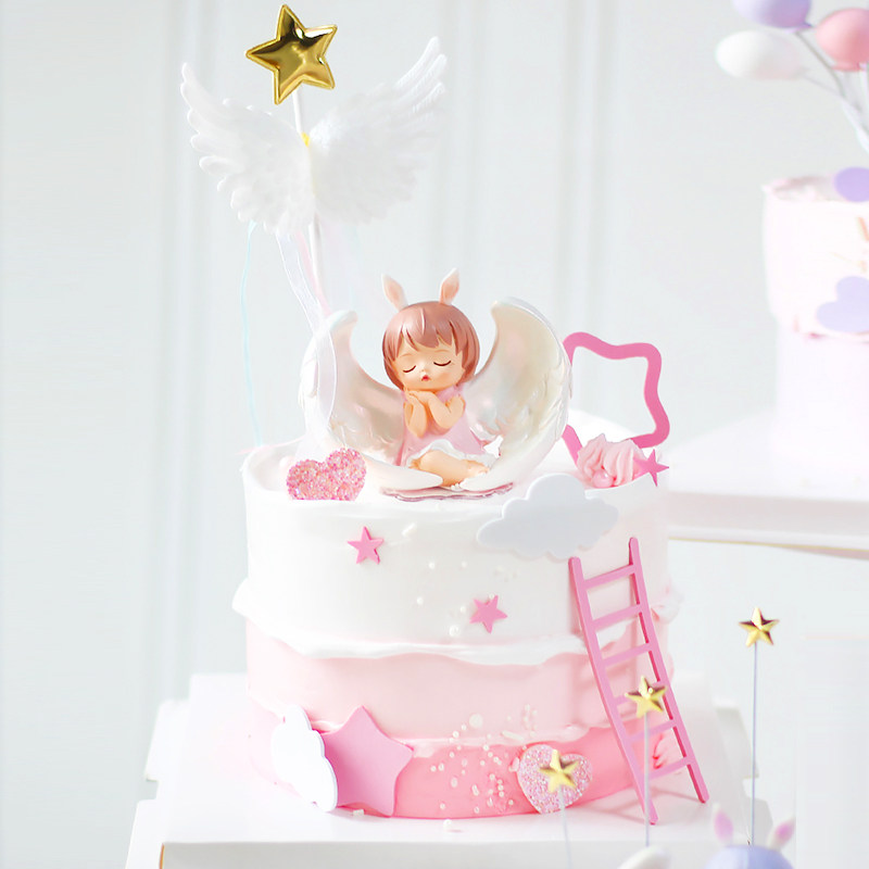 公主满月周岁女孩女友生日蛋糕同城配送上海北京天津杭州  靡仙旗舰店