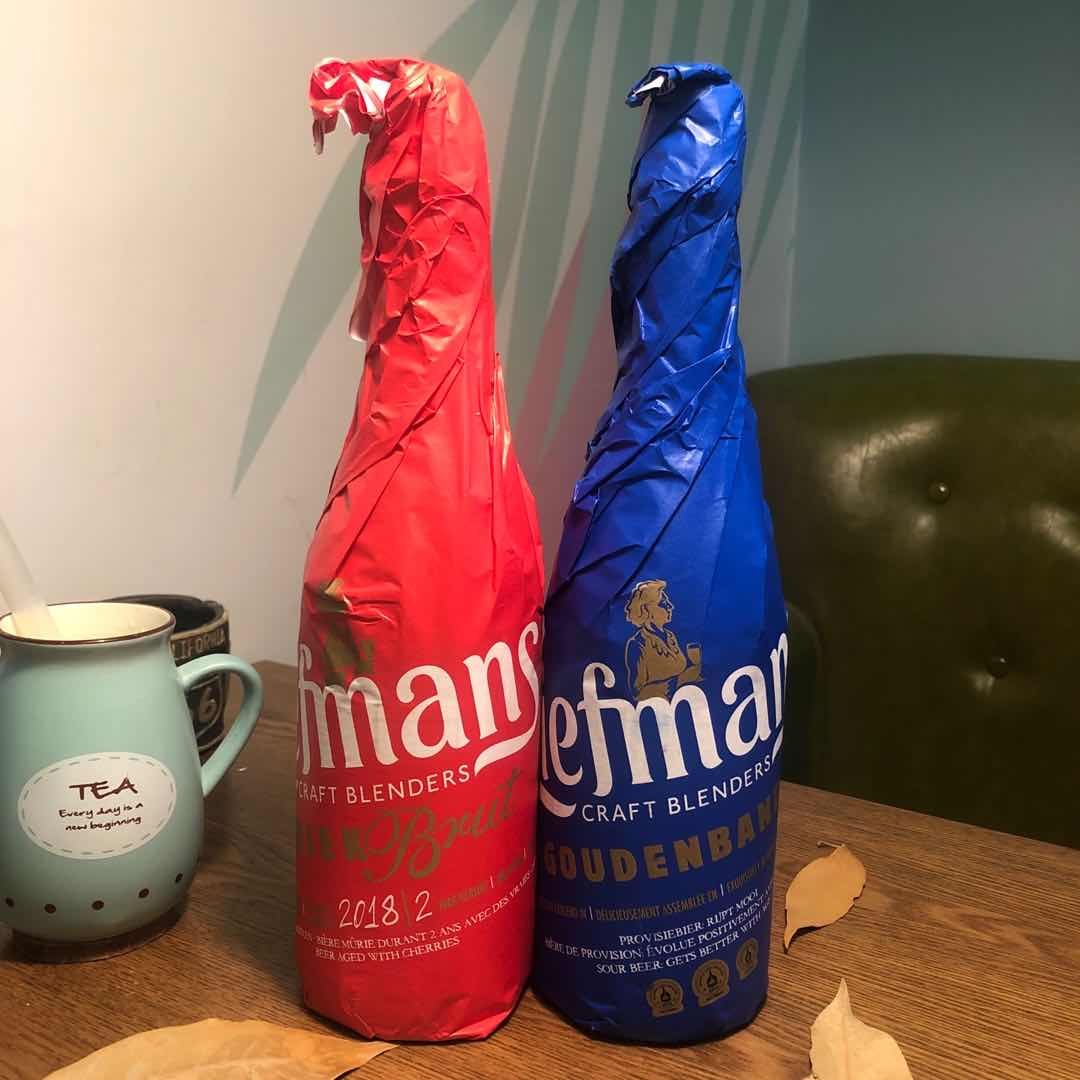 乐曼窖藏樱桃啤酒750ml瓶装比利时进口liefmans乐蔓啤酒
