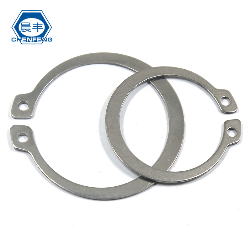 晨丰gb894不锈钢卡簧卡环圈轴承卡环轴用挡圈卡黄挡圈