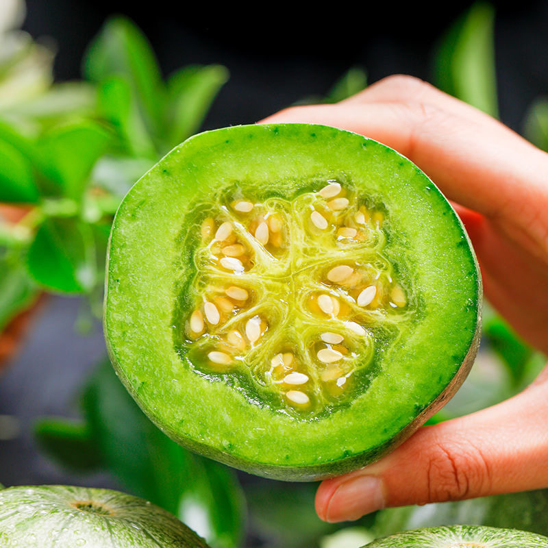 甜瓜现货新鲜绿宝石5斤蜜瓜绿皮绿宝小香香瓜甜瓜