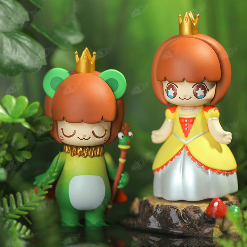 19八3 kimmy & miki 童话系列盲盒 潮流玩具情侣女孩礼物盲袋公仔