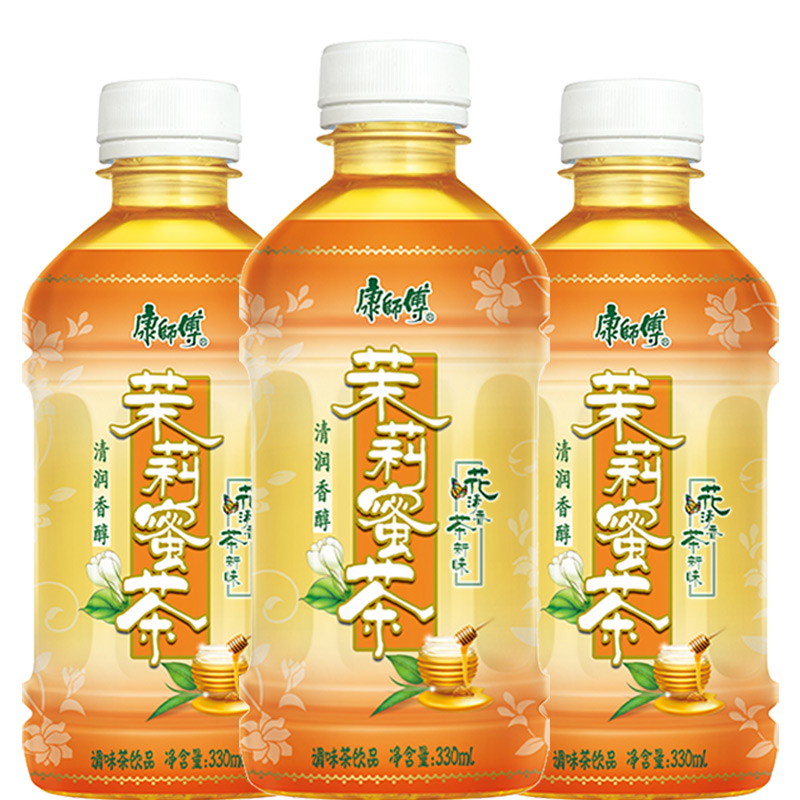 康师傅茉莉蜜茶330ml网红迷你小瓶装茶饮料果味水饮品整箱果茶