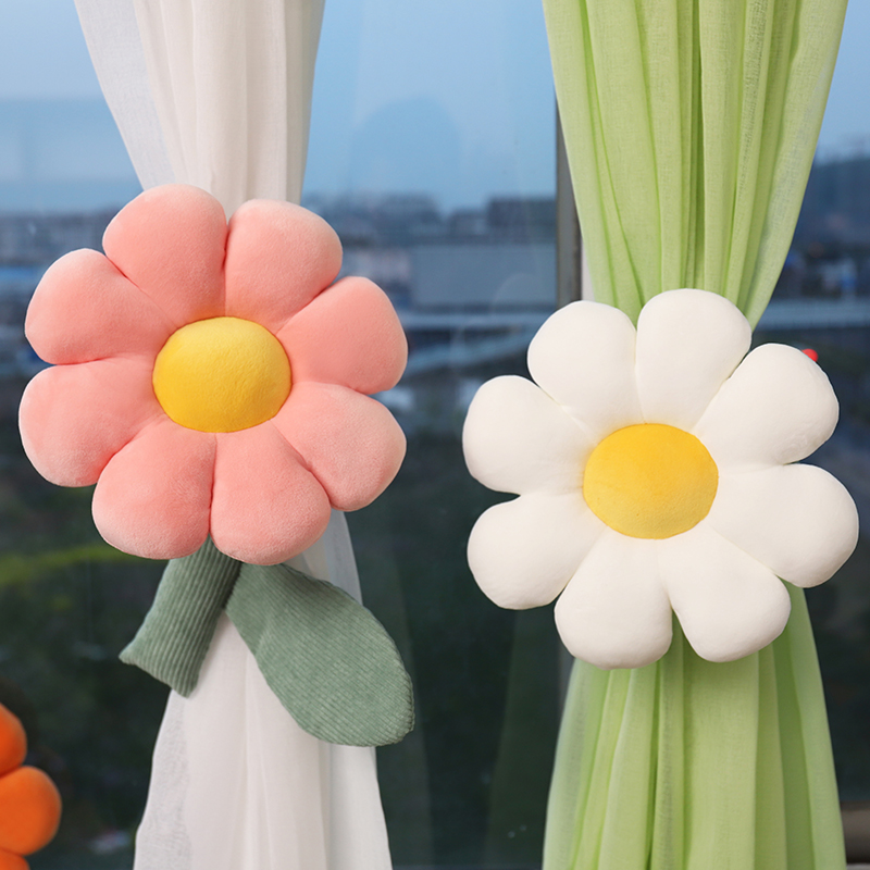 花朵窗帘扣环挂环挂钩固定器装饰绑带收拢束带窗帘扣