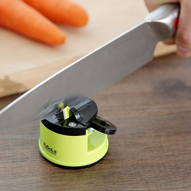 日本家用菜刀磨刀石厨房神器定角快速剪刀磨刀器多功能厨房小工具