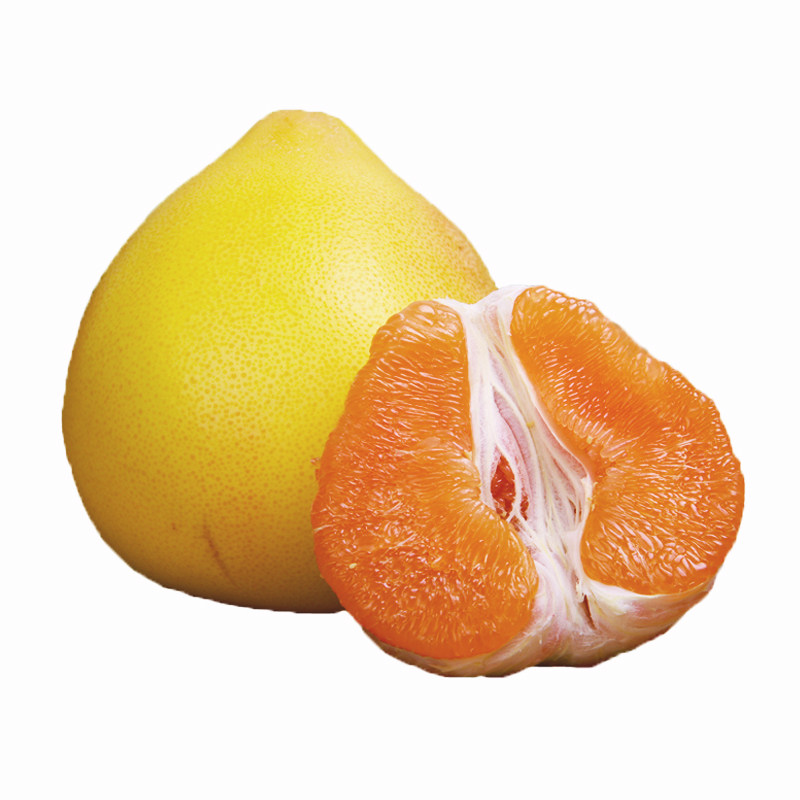 水果黄肉蜜柚5斤柚子新鲜应当当季孕妇黄心柚子
