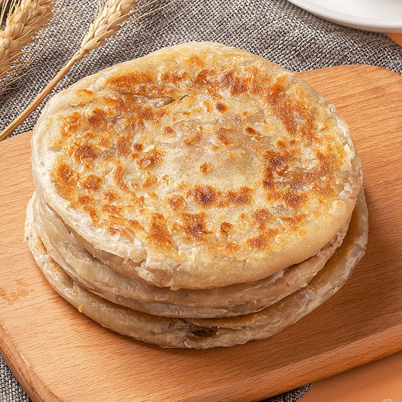 安井酥皮馅饼猪肉大葱煎饼手抓饼黑椒牛肉营养早餐半成品早点美食