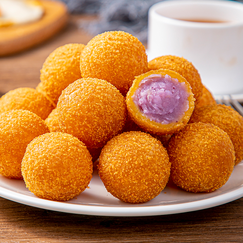 安井香芋地瓜420g3袋油炸小吃半成品速冻点心包点