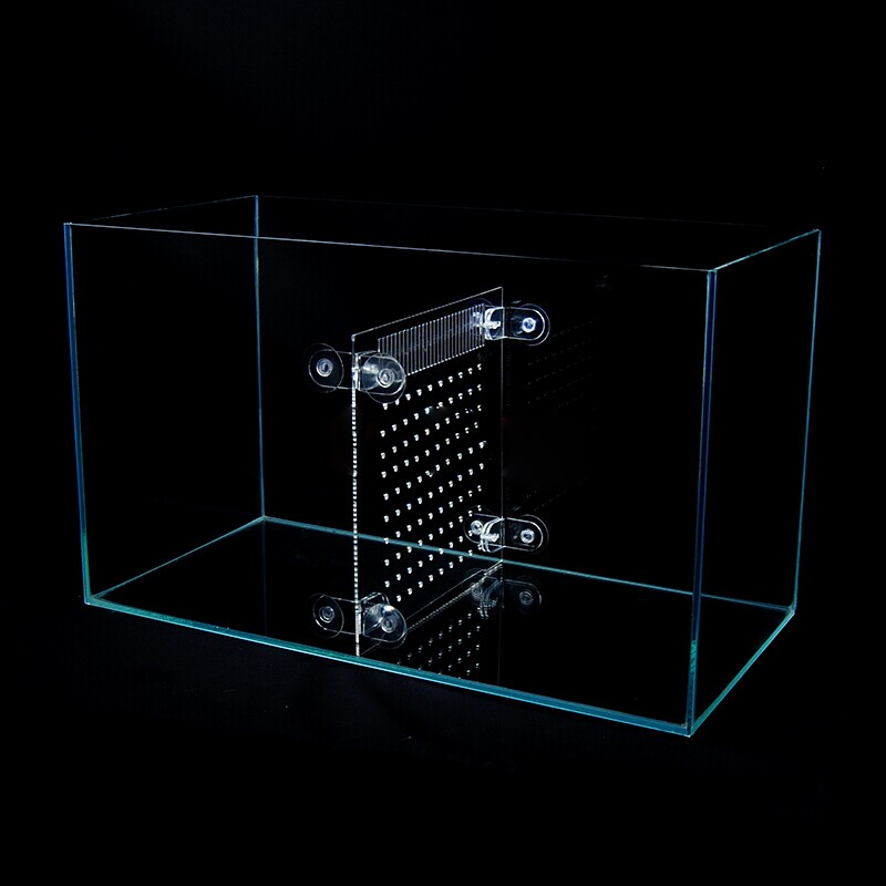 亚克力鱼缸隔板透明隔离板鱼苗隔离板盖板鱼缸分离隔板隔离网挡板