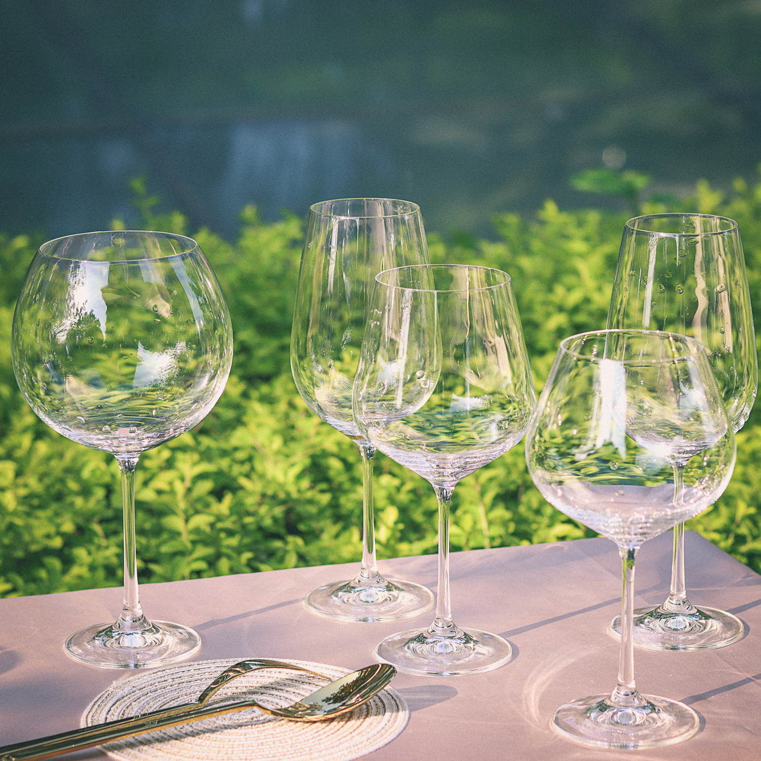 经典杯型捷克进口水晶玻璃杯透明欧式高脚杯香槟酒杯