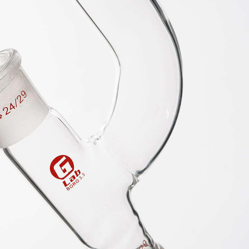 克氏分馏头75度 克氏蒸馏头克莱森接头14*4 19*4 24*4 29*4可定制