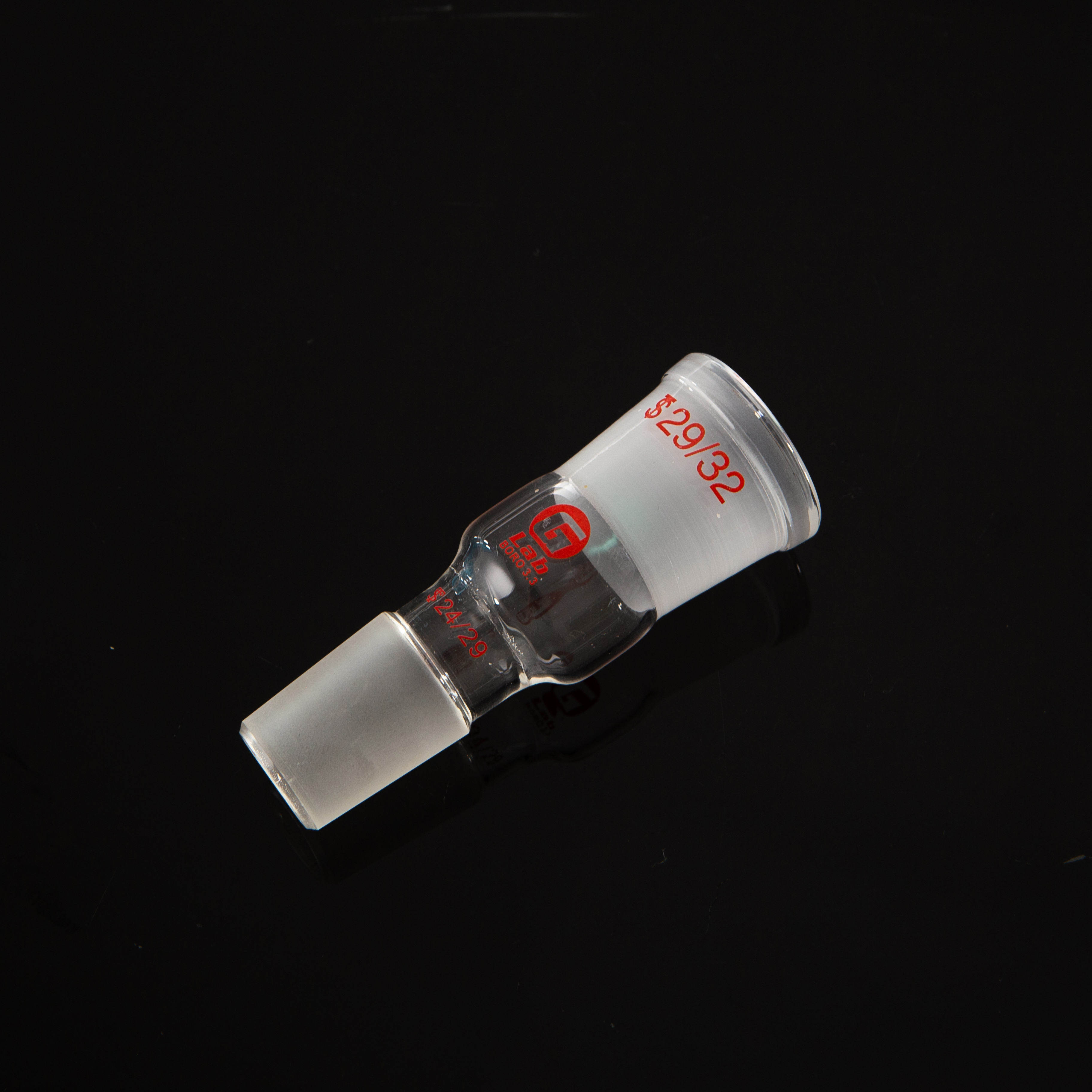 玻璃变节转接头口大塞小口小塞大变径口定制其他实验器材