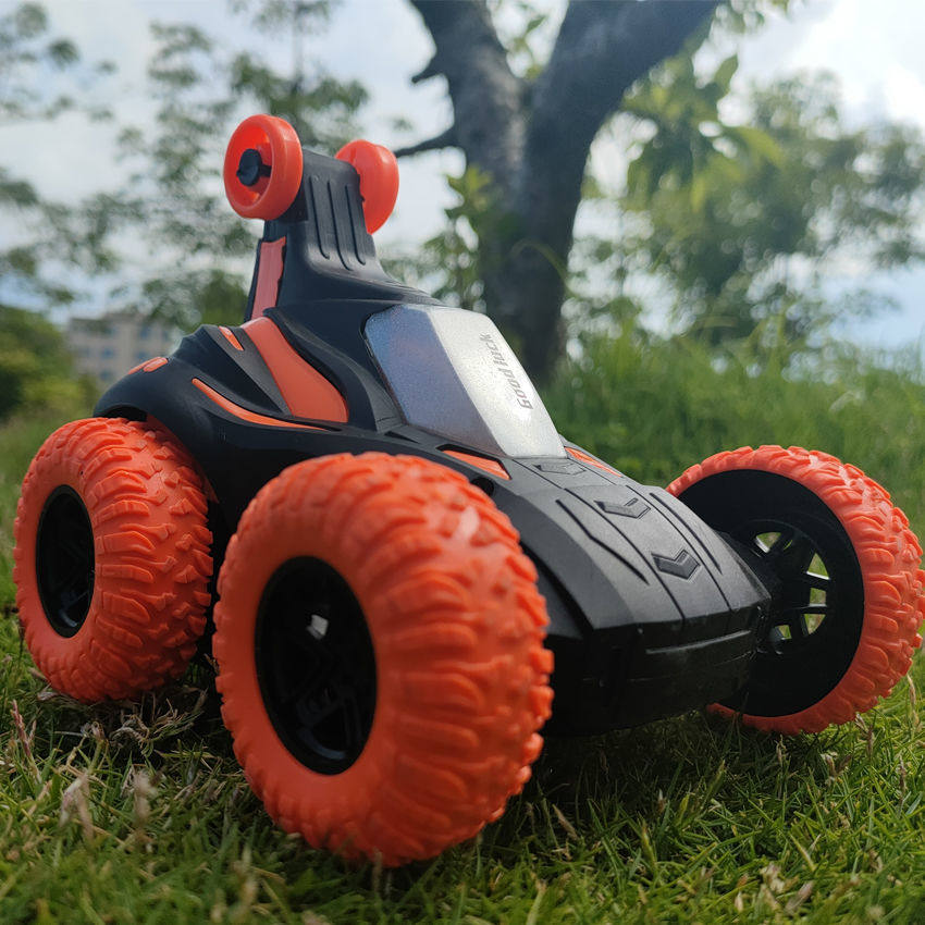 儿童儿童玩具玩具车电动翻斗特技翻转滚车自动旋转电动