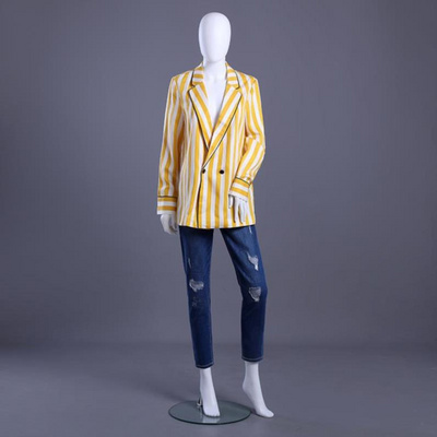 模特道具坐模全身假人塑料人台模型男女展示架服装模特