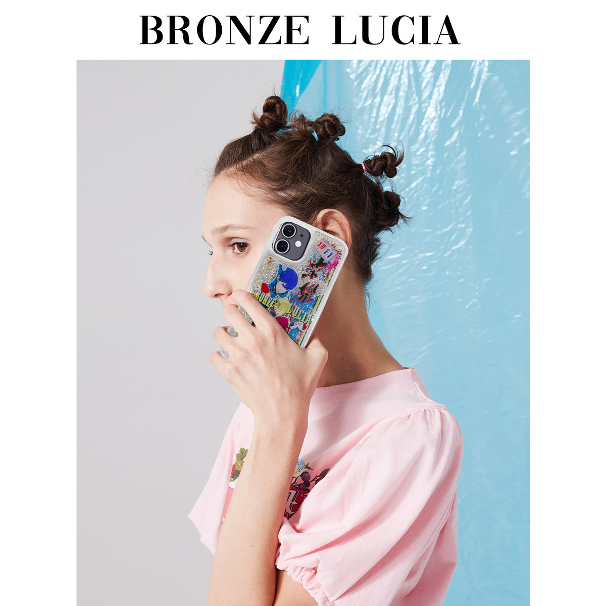 bronzelucia荣耀乒乓联名款手机壳适用于iphone1212pro12promax手机