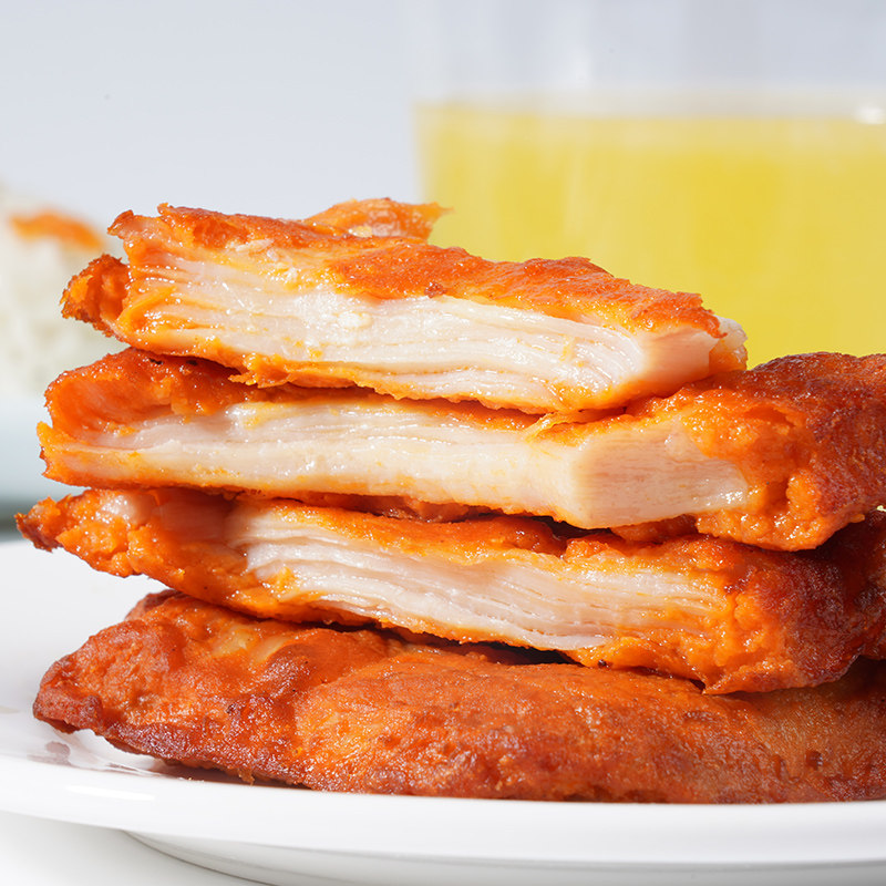 嘉佰农奥尔良鸡排鸡扒冷冻炸鸡鸡胸肉半成品油炸小吃950g包邮 - 山东