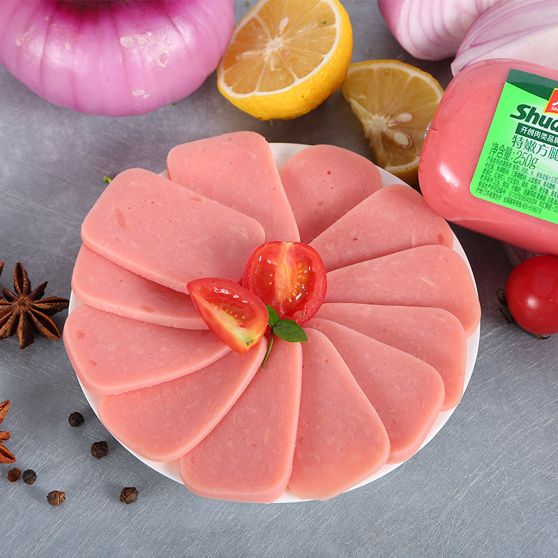 双汇特嫩方香肠250g5支寿司火腿肠餐饮火锅炒菜包装即食肠类