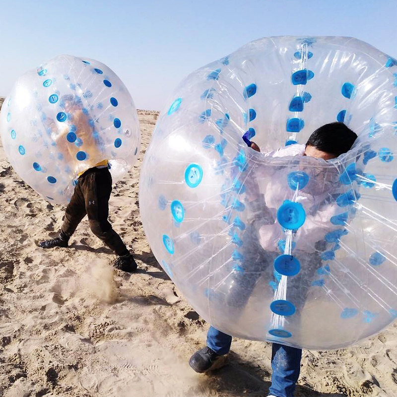 撞球碰碰趣味运动会道具充气成人撞撞儿童球球感统训练器材