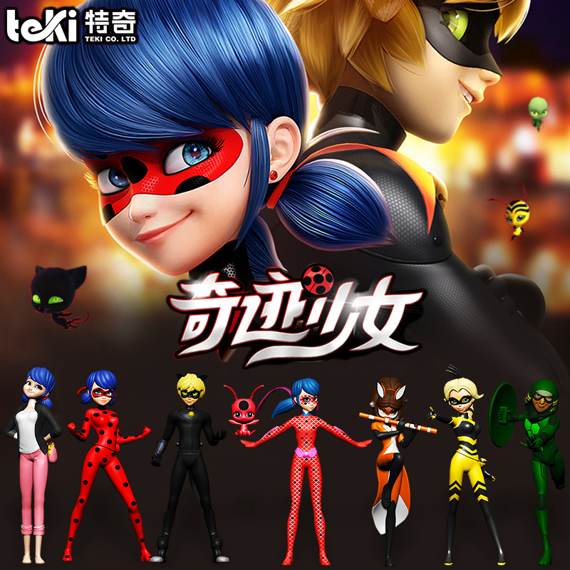 奇迹少女盲盒玩具动漫周边黑猫罗尔米可公仔玩偶潮玩盲盒