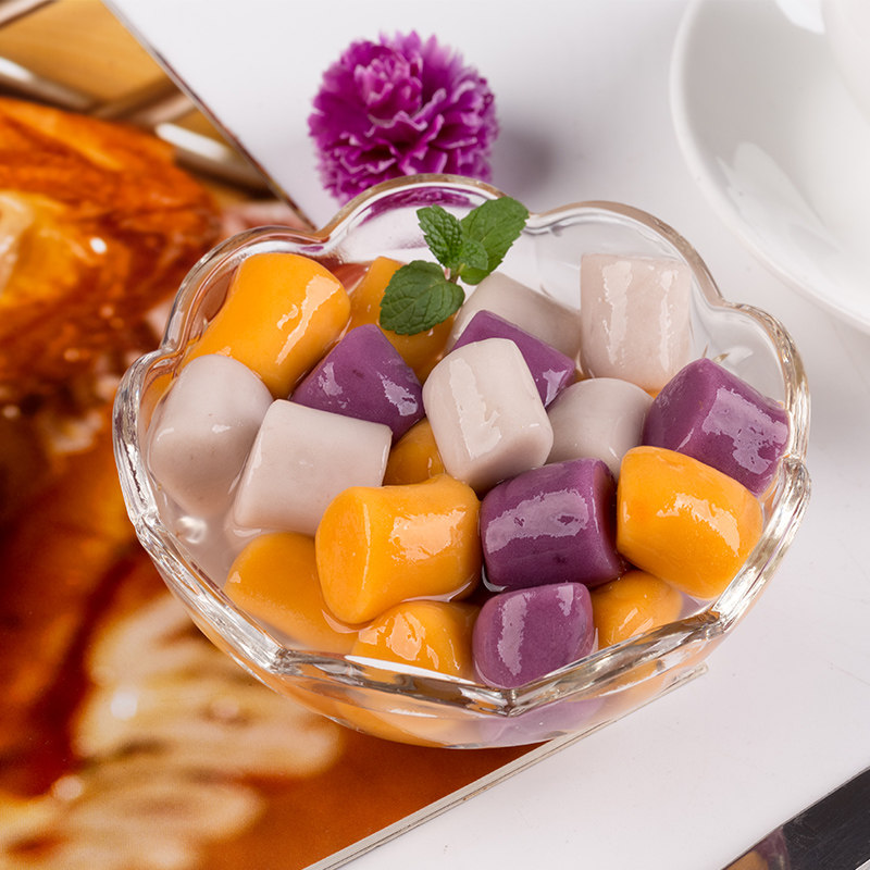 纯手工大芋圆800g成品冷冻手工珍珠奶茶西米芋圆