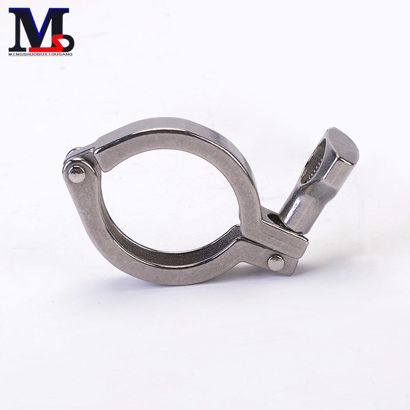 不锈钢快装卡箍法兰卡盘快速卡扣管夹手铐紧固管夹