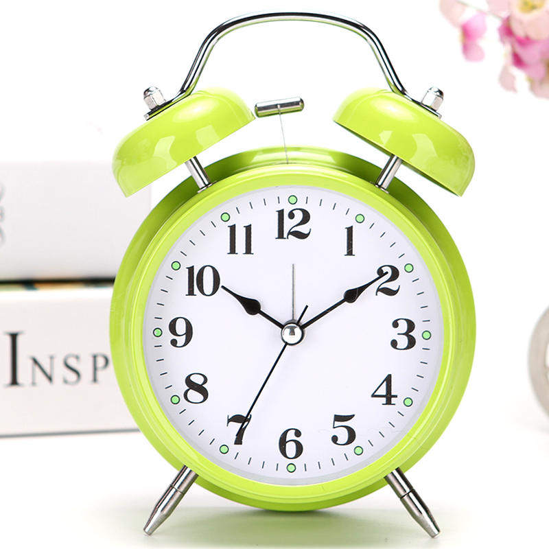 闹铃闹钟超大声音女童起床复古小孩子桌面桌面儿台钟