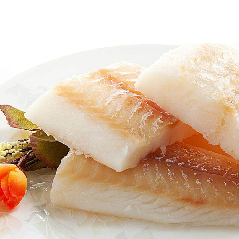 不去去皮随机冷冻大西洋鳕鱼atlanticcodfillet300g鳕鱼