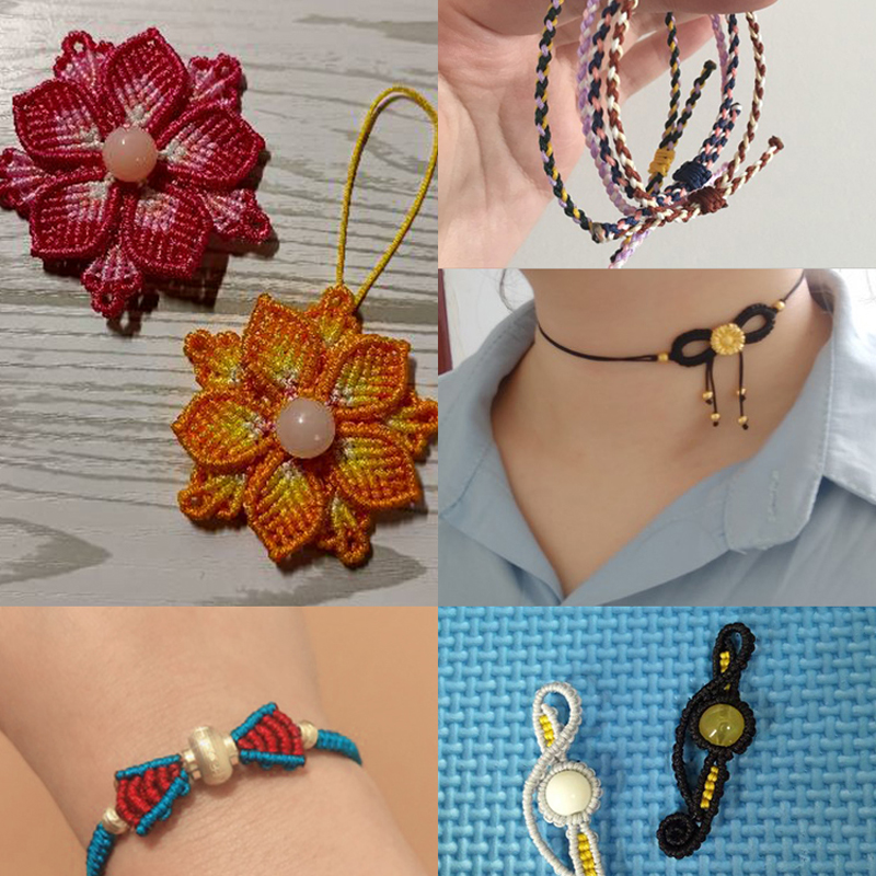 72号玉线手工编织红绳绳线手链项链手绳吊坠绳