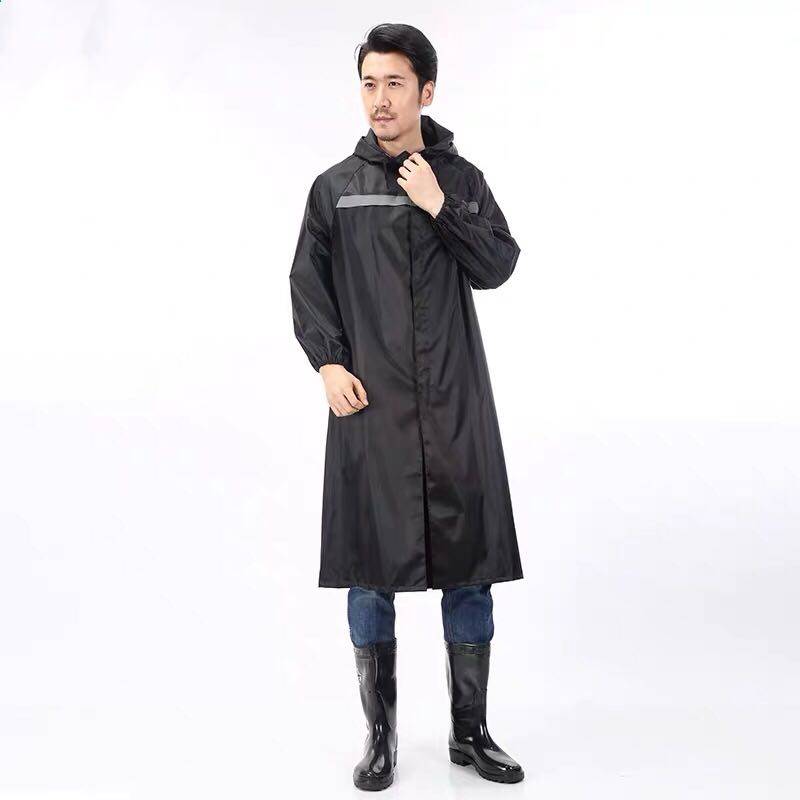高档户外雨衣成人徒步防水加厚防护服一体长款雨披