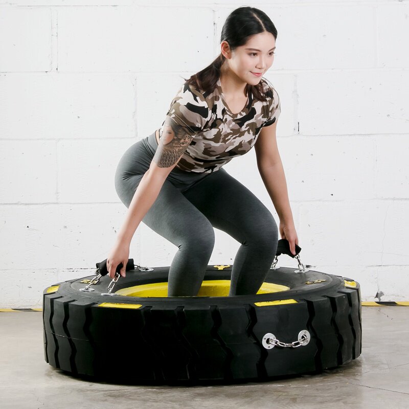 轮胎正品体能训练健身大力士爆发力耐力橡胶器材力量训练器械局部型