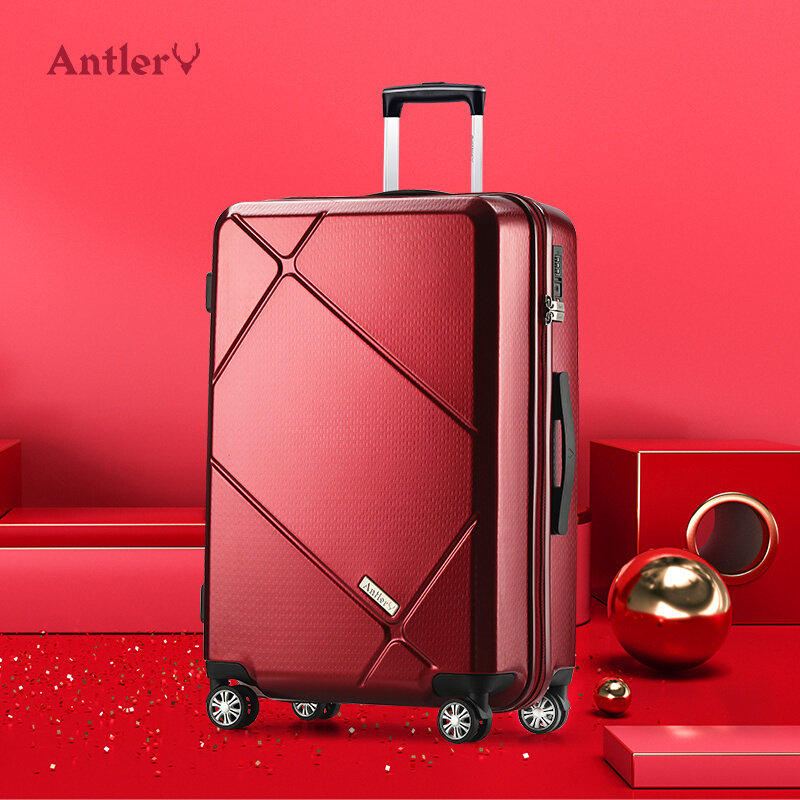 正品antler安特丽行李箱结实耐用20寸皮箱拉杆箱2021年旅行箱