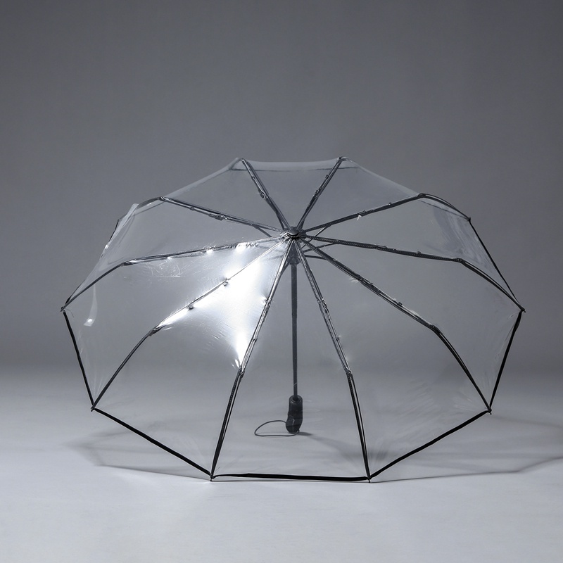 正品天堂伞官网透明雨伞折叠大号双人折伞男士伞