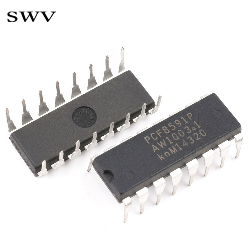 直插pcf8591ppcf85918位模数数模转换器adda芯片芯片