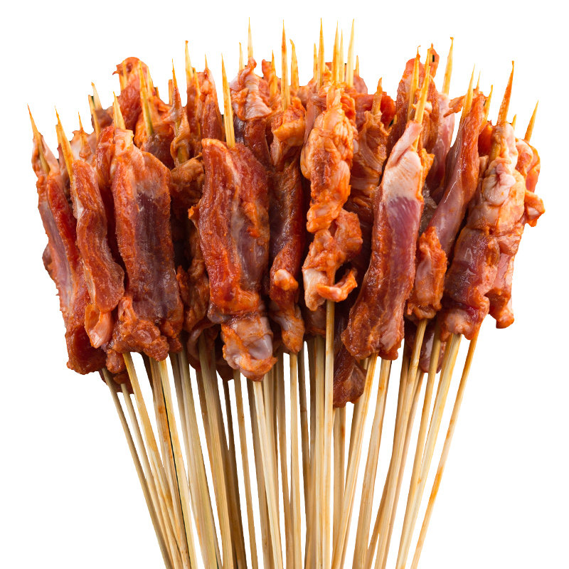 小串纯真羊肉夺命烧烤油炸串小吃食商用半成品羊肉串
