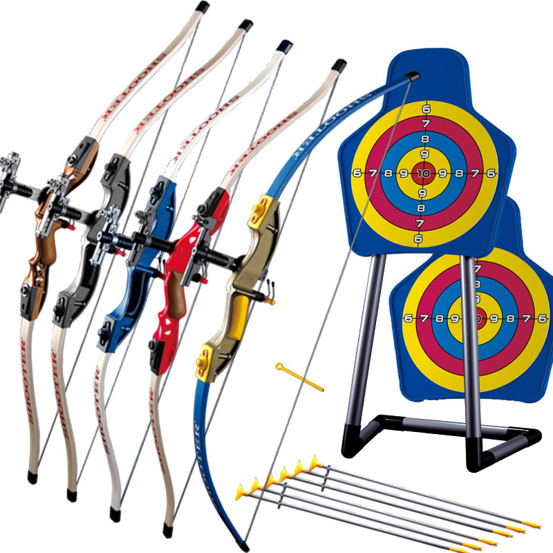 弓箭玩具儿童套装反曲弓6-9-12岁体育运动射击射箭玩具男孩礼物