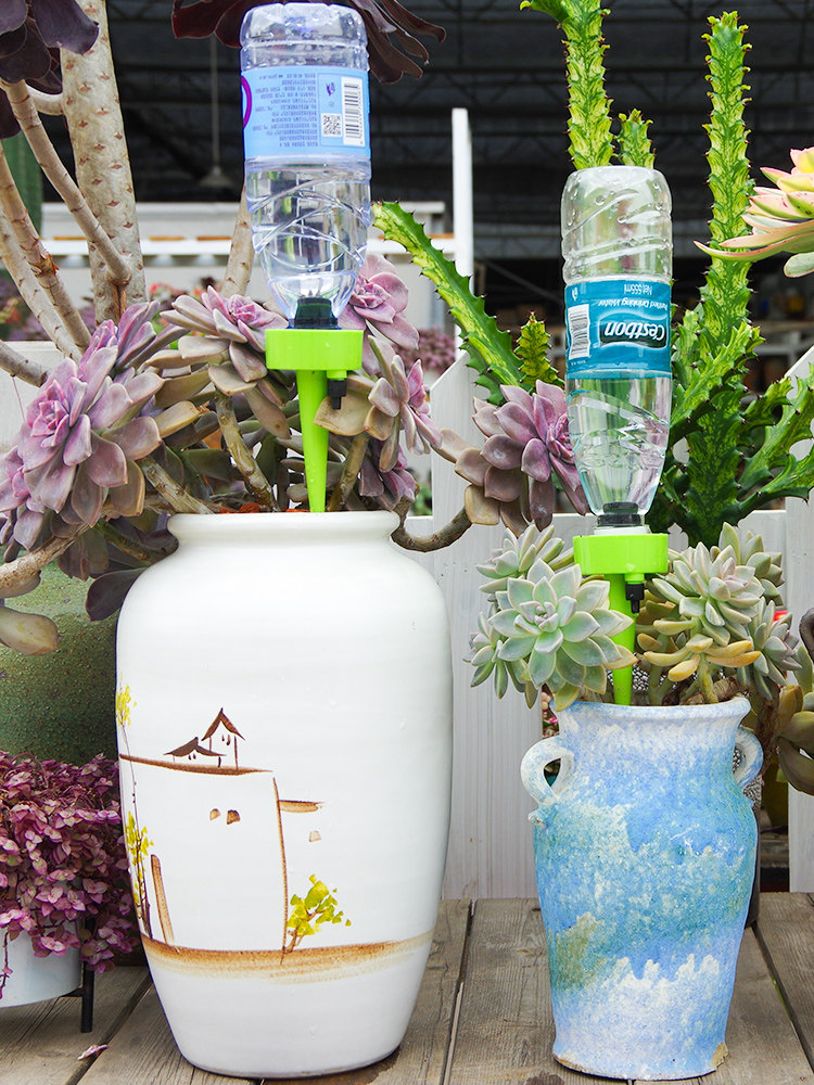 滴水器渗水器家用自动浇花器定时可调节流速滴灌懒人浇地浇水神器