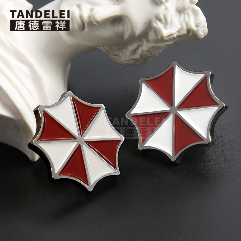 生化危机周边保护伞徽章个性金属胸针情侣创意针扣胸针