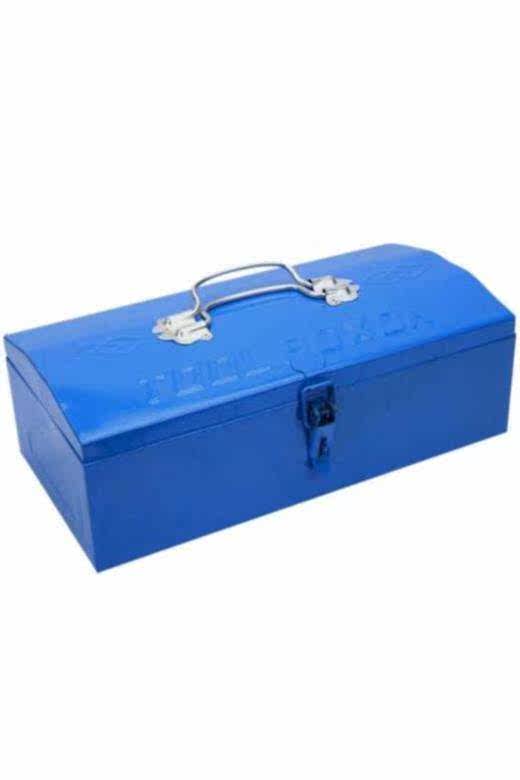 储物箱手提式电工空箱长方形中号家用收纳五金工具箱